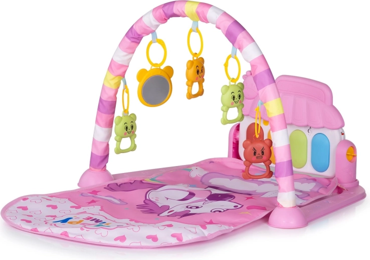 Chipolino žaidimų kilimėlis su pianinu Unicorn