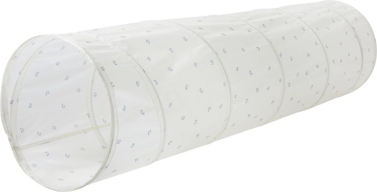 3 Sprouts vaikiškas žaidimų tunelis iš perdirbto poliesterio Blueberry Ivory