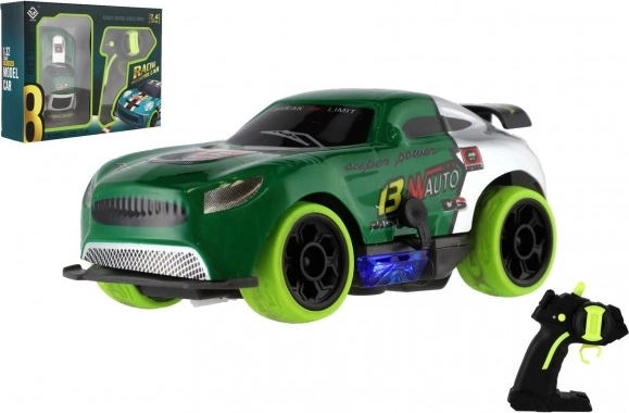 Teddies RC lenktyninis automobilis 1:32 žalios spalvos