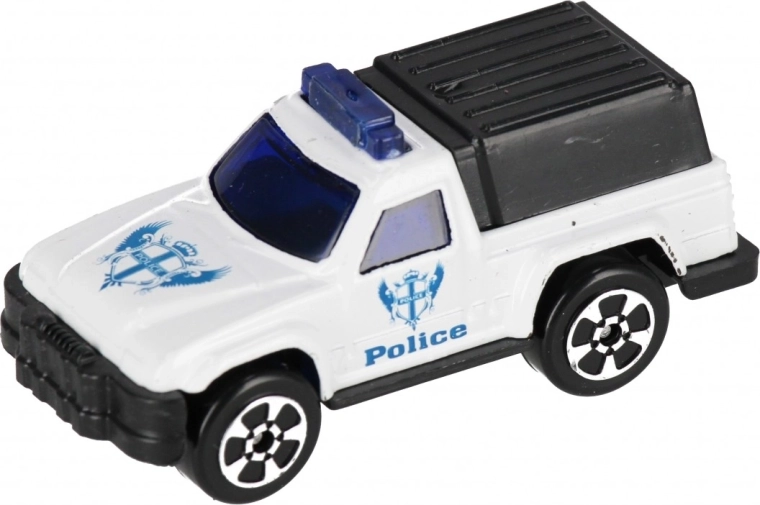 Police toy car included in the set