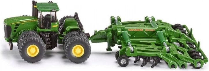 JOHN DEERE 9630 traktoriaus modelis su AMAZONE barstytuvu