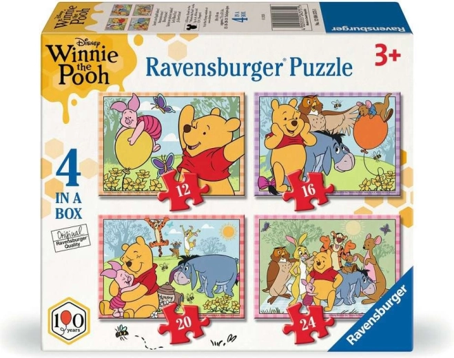 Ravensburger Winnie the Pooh puzzle 4 in 1 (12, 16, 20, 24 pieces)