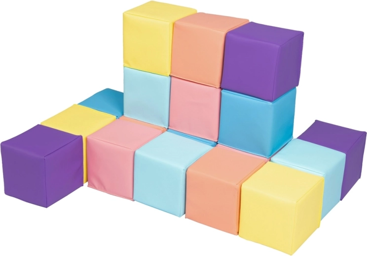 2Kids Toys pastelinės putų kaladėlės (18 vnt.)