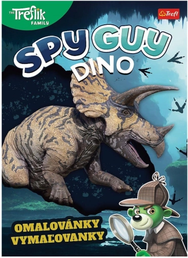 Coloring book Spy Guy Dino 20 × 27.5 cm