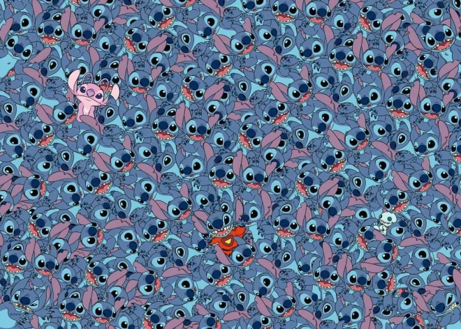 Dėlionė 1000 detalių DISNEY Stitch Challenge RAVENSBURGER