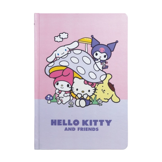 Hello Kitty ir draugai užrašų bloknotas A5 „Mushroom“