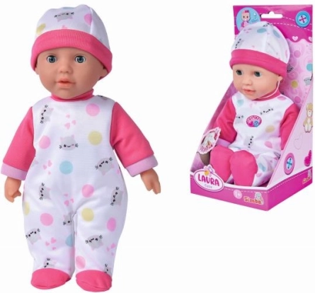 Doll Laura Cute Baby with Sounds