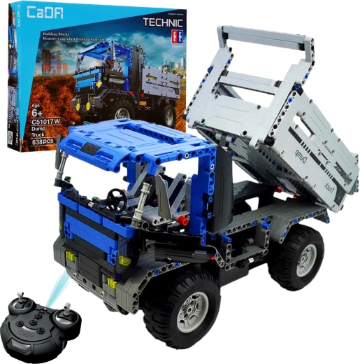 CaDA Hi-Tech Remote-Controlled Dump Truck with Damaged Packaging