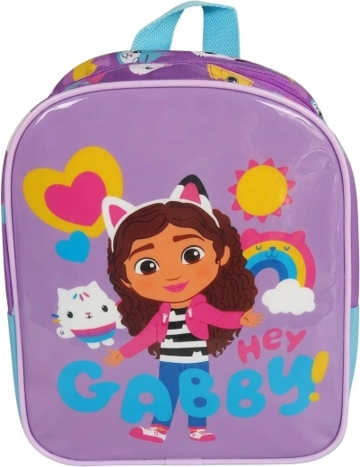 Gabby's Dollhouse preschool backpack, purple