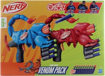 Nerf Wild Venompack – vaikiškų blasterių rinkinys skorpiono formos