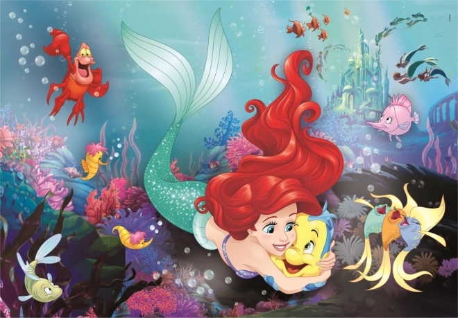 Disney princesių dėlionė Mažoji undinėlė MAXI 24 dalių
