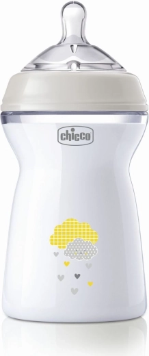 Chicco Natural Feeling antikolikinis kūdikių buteliukas 330 ml berniukams 6 mėn.+