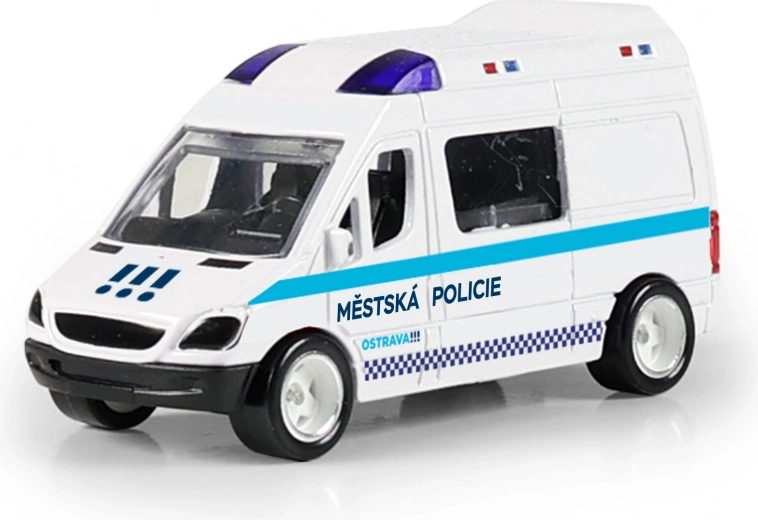 Metalinis policijos automobilis Ostrava 7 cm