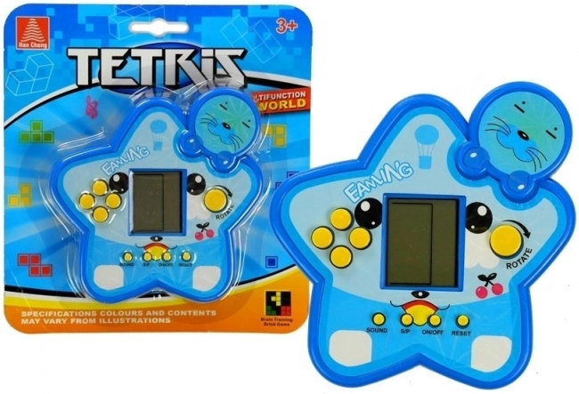 Elektroninis žaidimas TETRIS žvaigždės formos – mėlynas