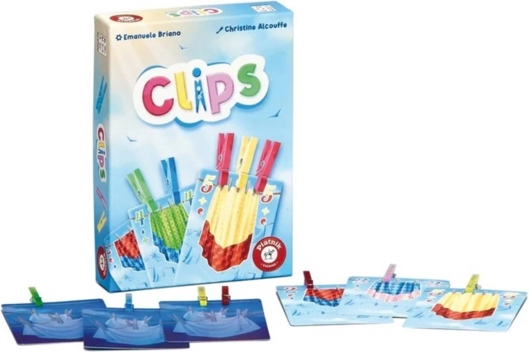 Piatnik Clips – kooperatyvinis dedukcinis stalo žaidimas