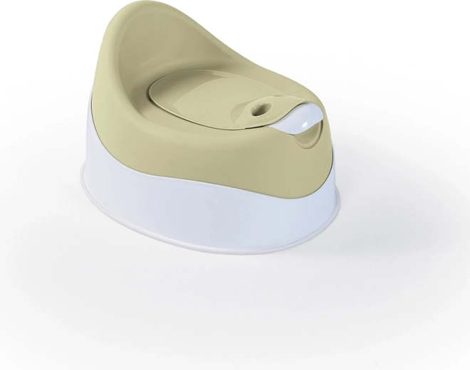 Children's potty with removable lid, light green