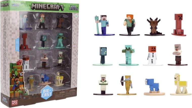 Jada Minecraft Metal Figures Series 17 - 12 pcs