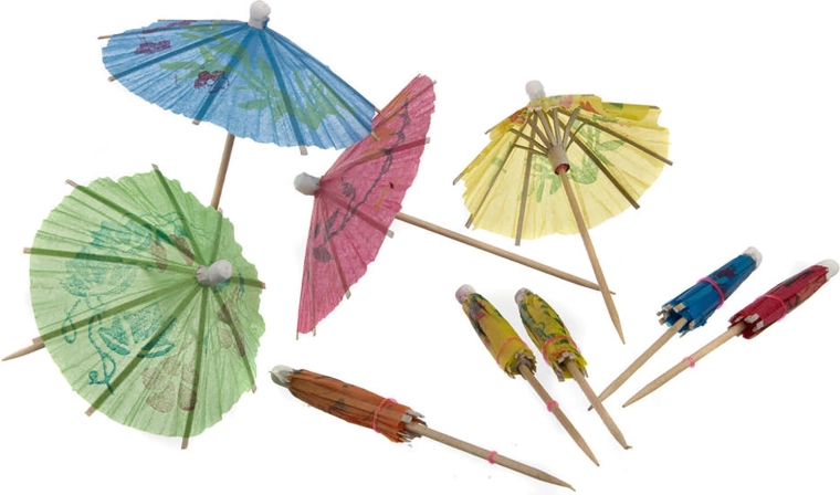 Decorative drink umbrellas MY PARTY (10 pcs)