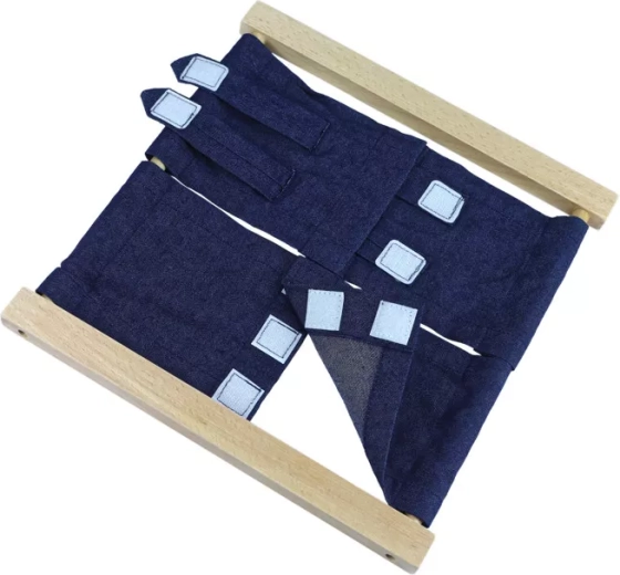 Moyo Montessori užsegimo rėmelis – lipdukas (Velcro)