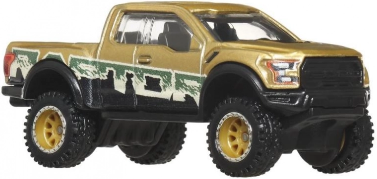 Hot Wheels premium automobilis – 2017 Ford F-150 Raptor (Car Culture)