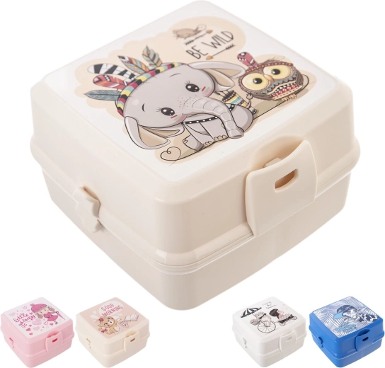 Orion Hobby priešpiečių dėžutė su skyreliais 15 × 15 × 9 cm (spalvų miksas)