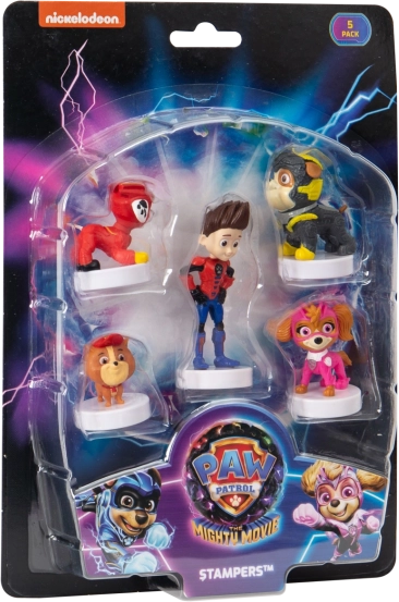 PAW Patrol – stamps with figurines, 5-piece set
