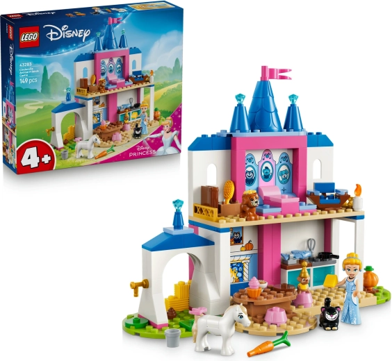 LEGO Disney Princess Pelenės pilis ir jos gyvūnai draugai