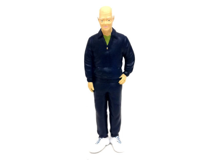 Figūrėlė vyras sportiniame treninge, 13,6 cm