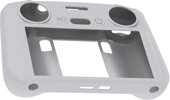 Silikoninis apsauginis dėklas Puluz, skirtas DJI RC 2, pilkas