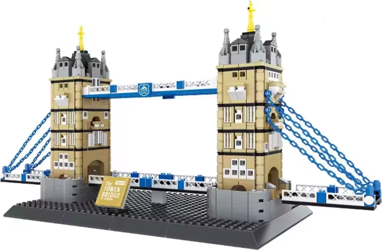 Konstruktorius „Tower Bridge“, 969 detalių