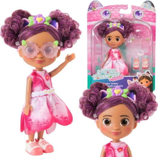 Spin Master Gabby's Dollhouse movie garden Gabby doll with accessories