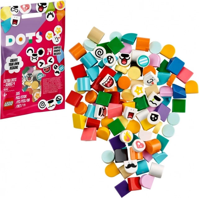 LEGO® DOTS 41931 DOTS priedai – 4 serija