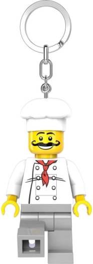 Lego Iconic šviečiantis virėjo raktų pakabukas