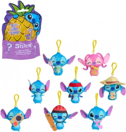 Stitch pliušinis žaisliukas su segtuku (atsitiktinis pasirinkimas)