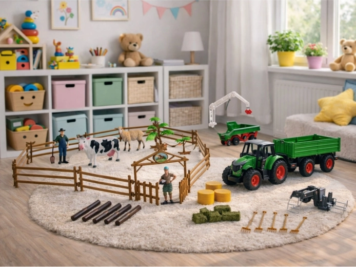 Rich accessories for creative play