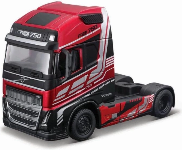 Metal model of Volvo FH16 Globetrotter 750 XXL 1:43 by Bburago – red