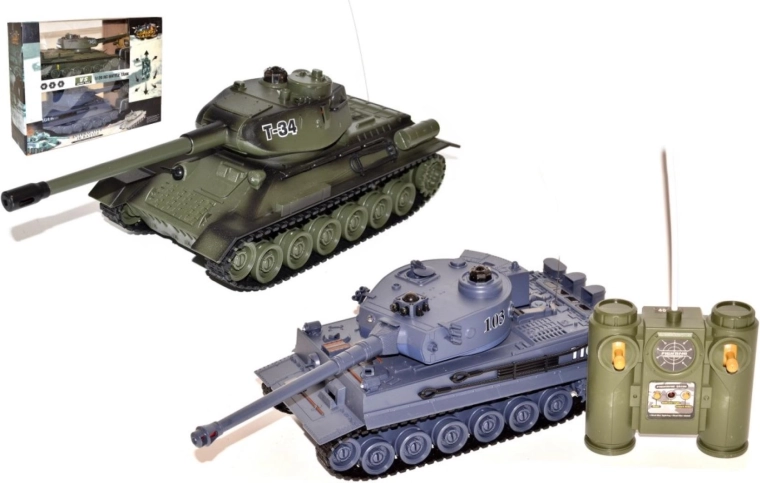 Historical RC Tank Battle 25 cm - 2 pcs