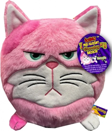 Plush Cat Burczylia Złodomory 21 cm with Sounds