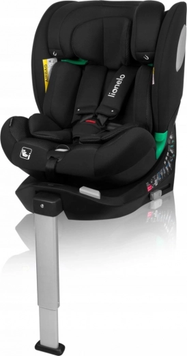 Lionelo Child Car Seat Braam Air i-Size 40-150 cm Black