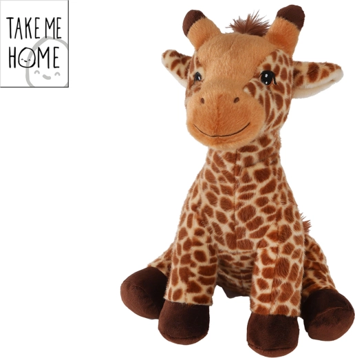 Plush Giraffe Take Me Home Sitting 25 cm - 1 piece