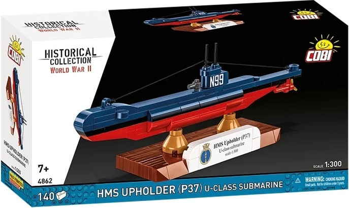 Cobi Historical Collection WWII Royal Navy submarine HMS Upholder (P37) 1:300