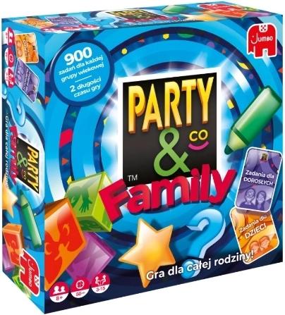 Stalo žaidimas „Party & Co Family“