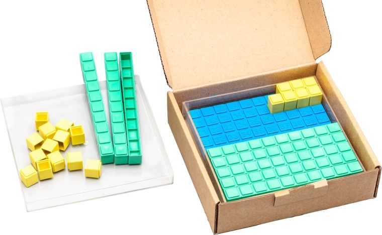 Wissner base-ten system teaching set (29 pcs)