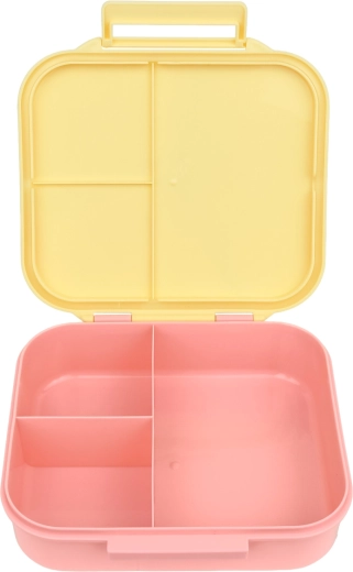 A Little Lovely Company lunch box with compartments, comet