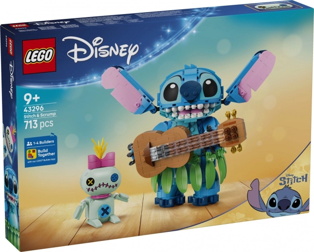 LEGO Disney Stitch ir Scrump konstruktorius