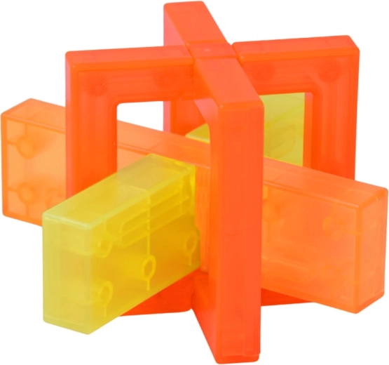 Permatomas plastikas ryškiomis spalvomis