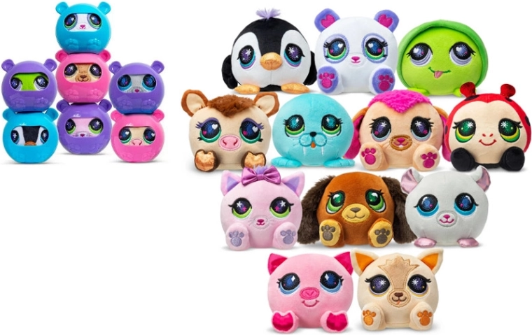 Bandai Littlest Pet Shop mini plush in a surprise capsule
