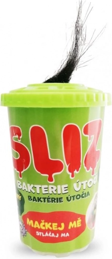 Glumi Slime Bacteria Attack – creative transparent slime with beads
