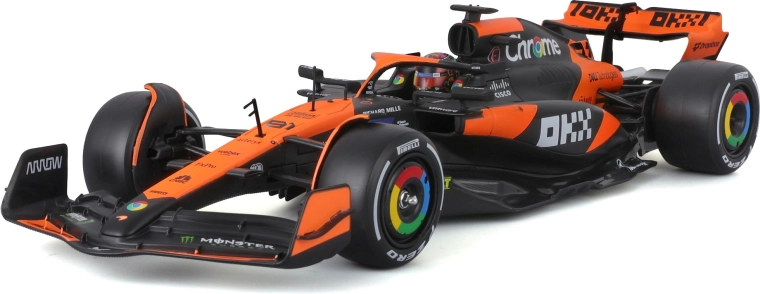 Bburago Formulės 1 modelio konstruktorius 1:24 McLaren F1 Team MCL38 2024 Oscar Piastri