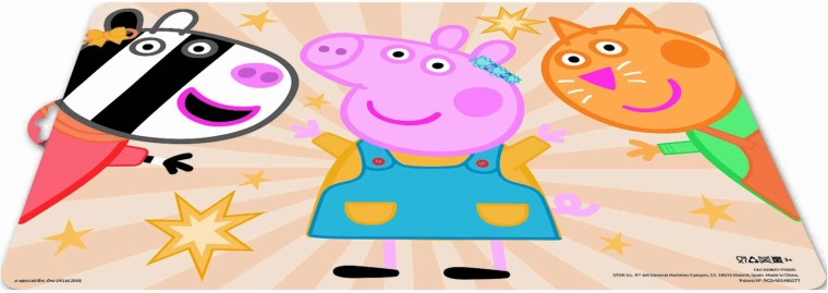 Plastikinė stalo servetėlė PEPPA PIG 43 × 28,1 cm